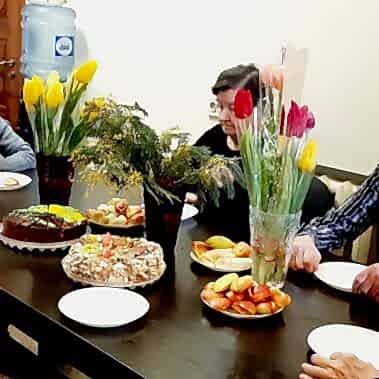 праздничный стол