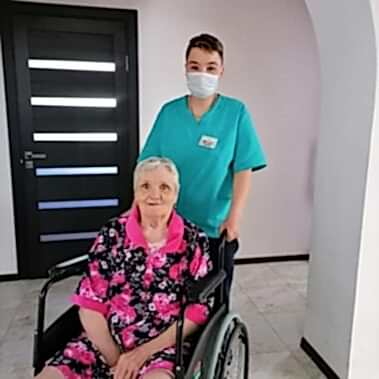 бабушка на коляске